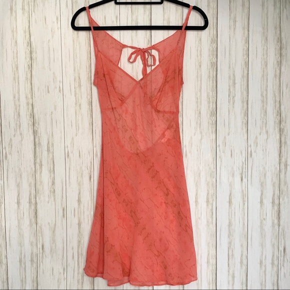 Victoria's Secret Other - Victoria’s Secret SnakeskinPrinted TieBack Chemise